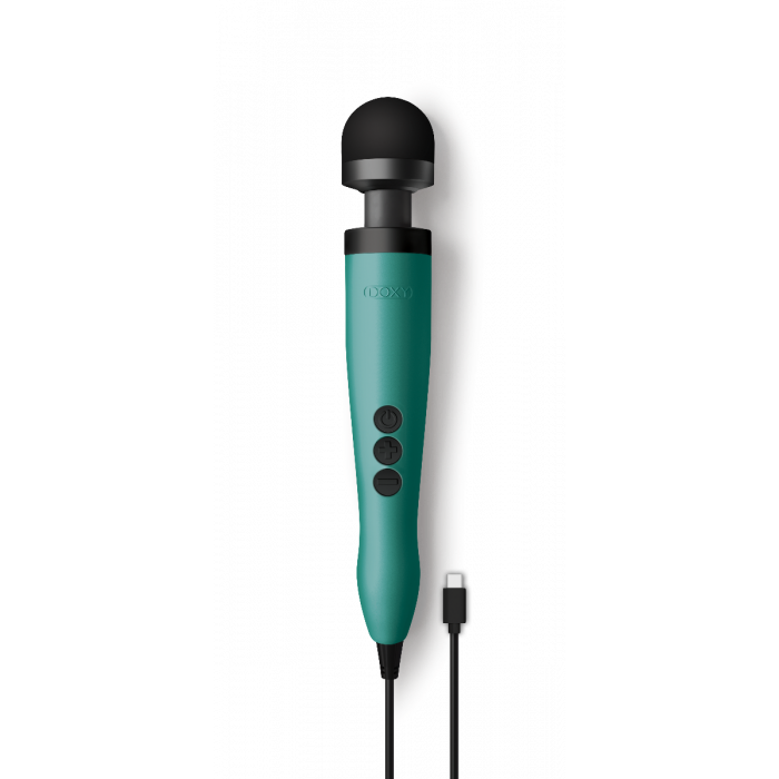 DOXY 3 USB-C Massager - Turquoise Intimate Massager Wand