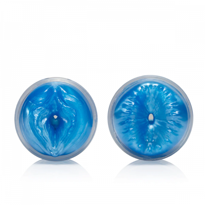 FLESHLIGHT Quickshot Alien Blue Metallic Butt Masturbator