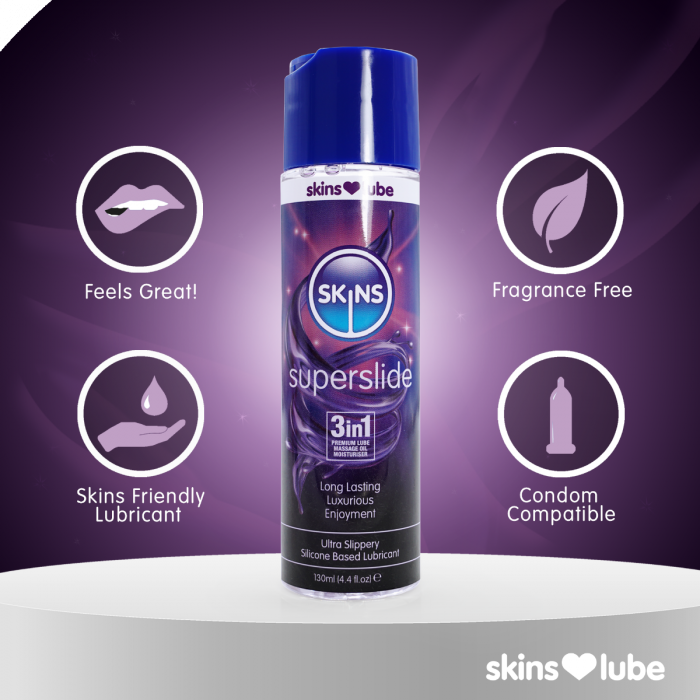 Skins Superslide Silicone Based Lubricant 130ml