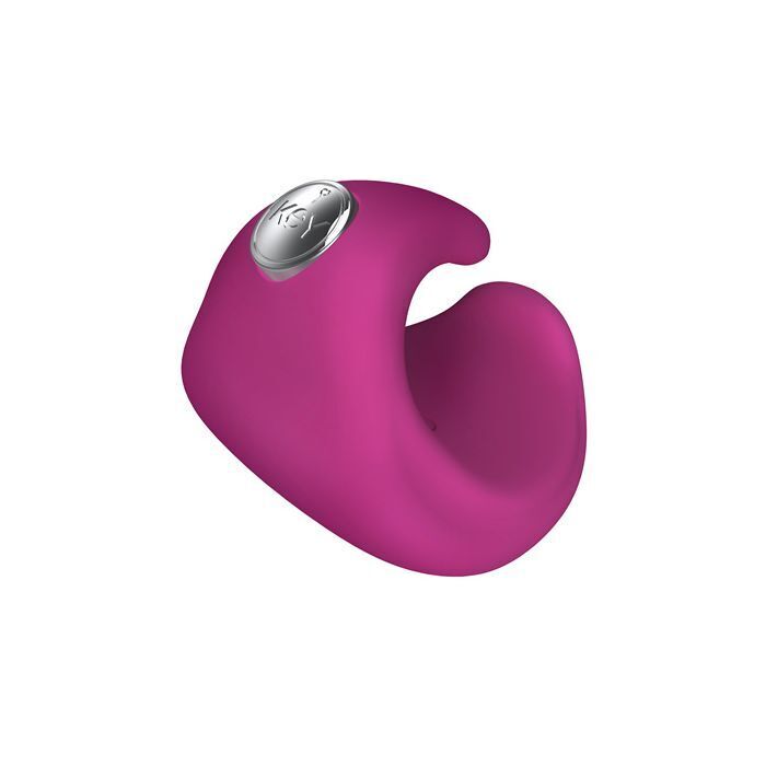 KEY BY JOPEN Pyxis Finger Vibrator - Raspberry Pink