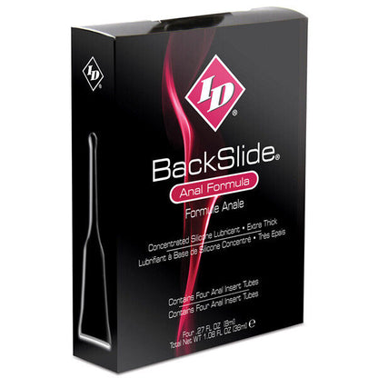 ID Backslide Anal Insert Lube (Pack of 4)