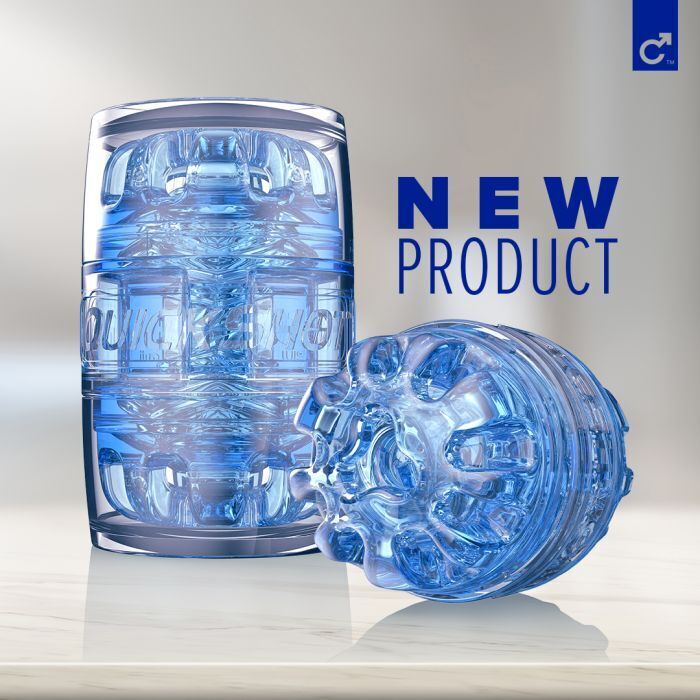 Fleshlight Quick Shot Turbo Blue Ice Masturbator