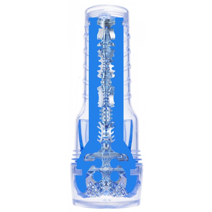 Fleshlight Turbo - Blue Ice Texture Thrust Masturbator