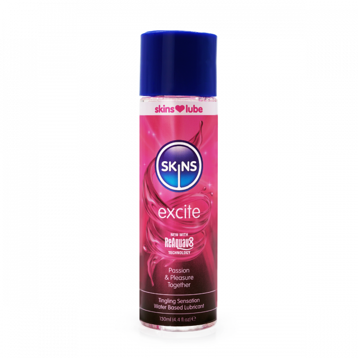 Skins Excite Tingling Water Based Lubricant 130ml