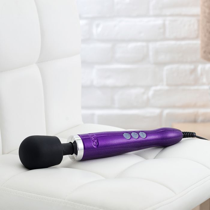 DOXY DIE CAST Purple Massager Wand