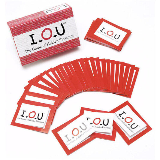 IOU ORIGINAL The Game Of Hidden Pleasure Couples Sex Game