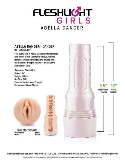 Fleshlight Girl Abella Danger Pussy - Male Masturbator Sex Toy