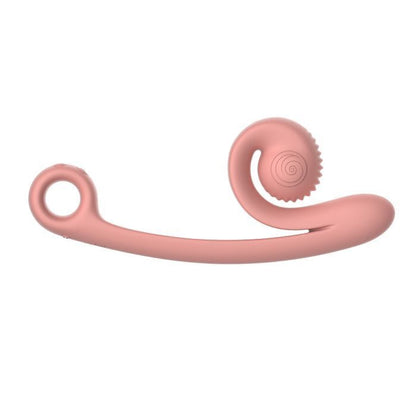 Snail Vibe Peach Vibrating Dildo