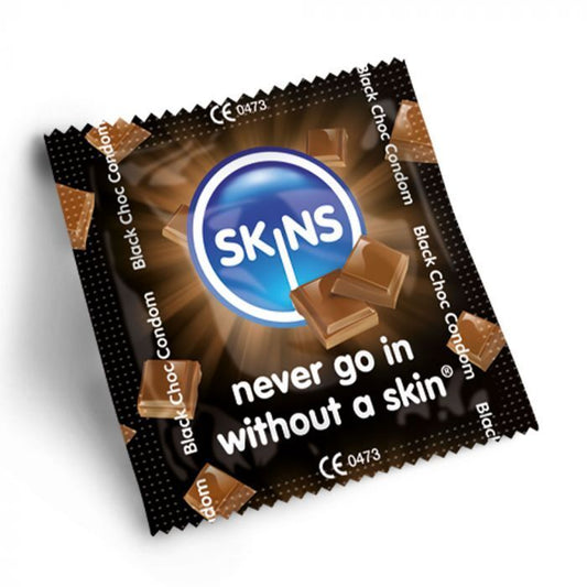 Skins Chocolate Condoms - Available in Packs of 7, 14, 28, 42, 70, 100, 200, 300, 400, 500.