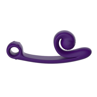 Snail Vibe Purple Vibrating Dildo