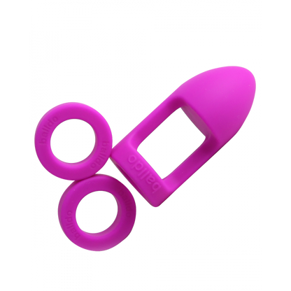 Balldo Purple Ball Dildo Cock And Ball Sex Toy - Experience Your First Ballgasm