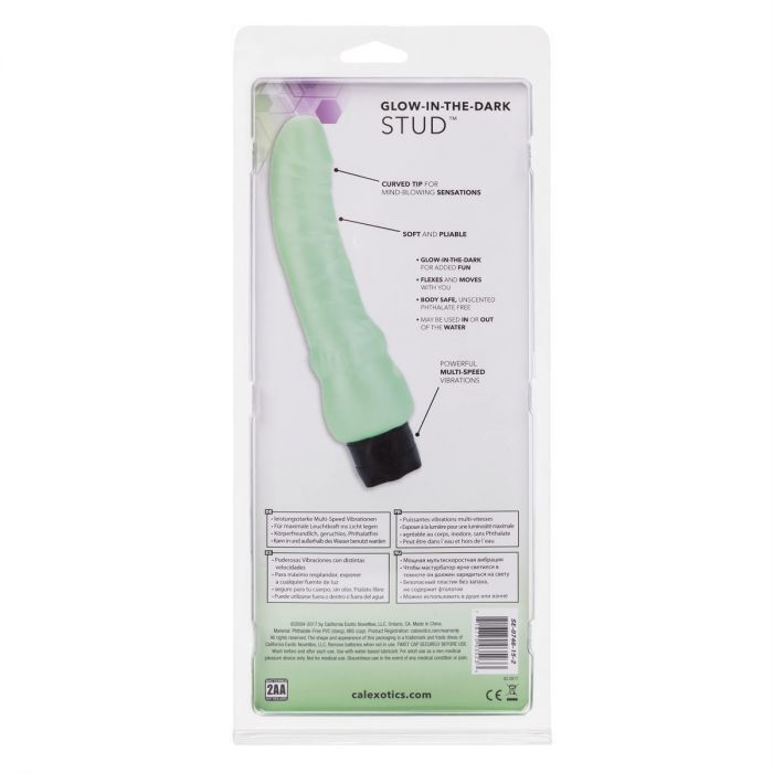 California Exotics Glow In The Dark Vibrating Dildo