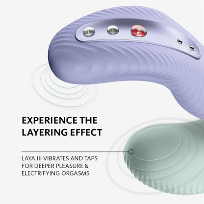 Fun Factory Laya III - Soft Violet - Lay-on Stimulating Vibrator