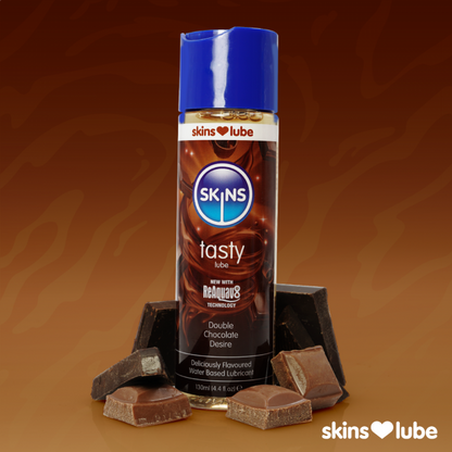 Skins Double Chocolate Water Based Lubricant 130ml