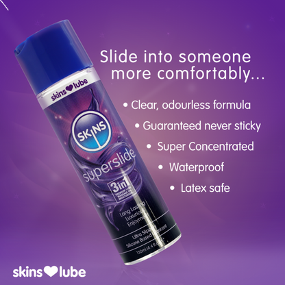 Skins Superslide Silicone Based Lubricant 130ml