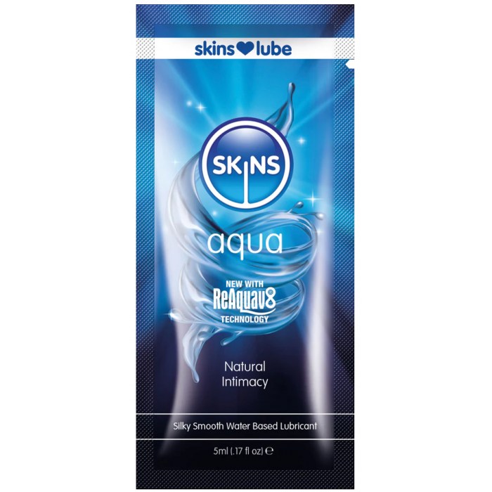 Skins Aqua Water Based Lubricant Sachet 5ml