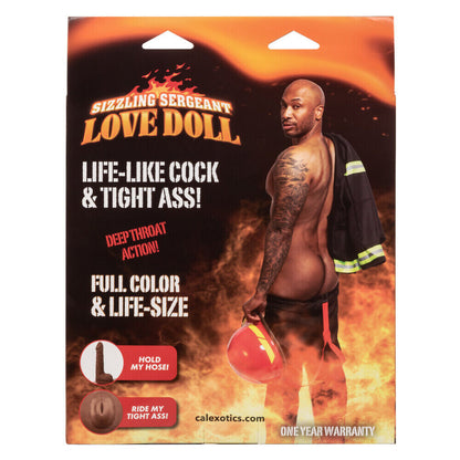 Sizzling Sergeant Inflatable Male Love Doll