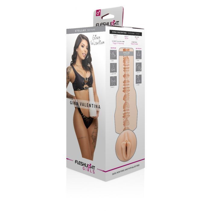 Fleshlight Girl Gina Valentina Pussy - Male Masturbator Sex Toy