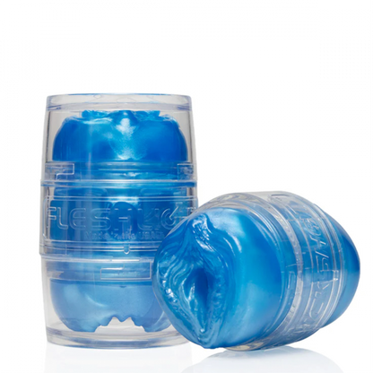 FLESHLIGHT Quickshot Alien Blue Metallic Butt Masturbator