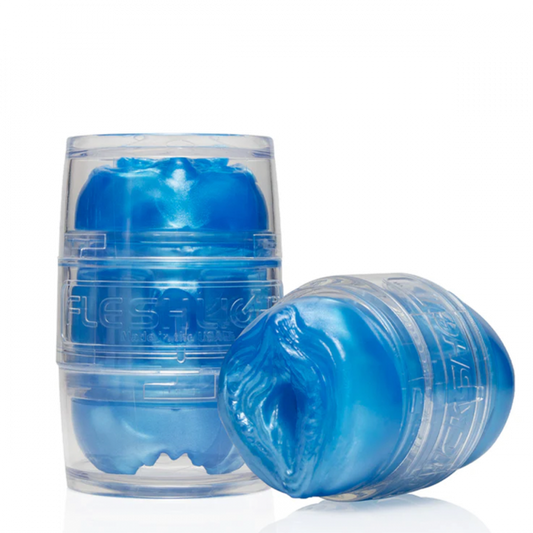 FLESHLIGHT Quickshot Alien Blue Metallic Butt Masturbator