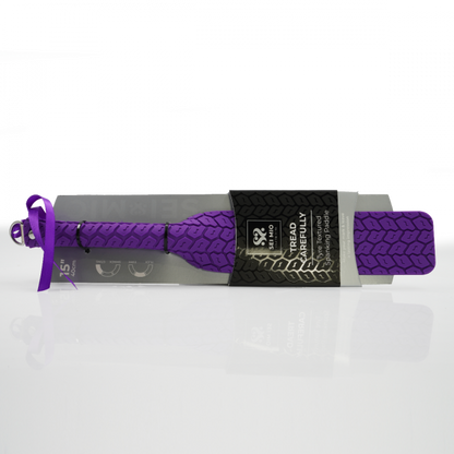 Tyre Pattern Paddle BDSM Spanking Whip Purple