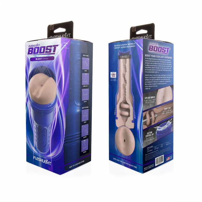 Fleshlight Boost Turbo Tech Blast Butt Mens Sex Toy Masturbator