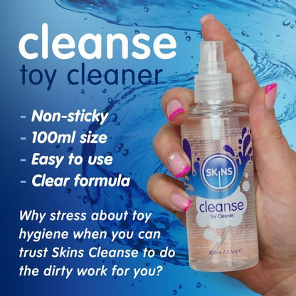 Skins Cleanse Sex Toy Cleaner 100ml