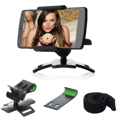 Fleshlight Smart Strap Phone Holder & Leg Mount - Masturbate Hands Free