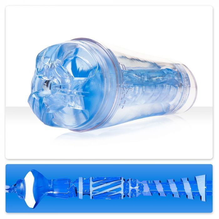 Fleshlight Flight Commander Blue Turbo Tech Male Masturbator