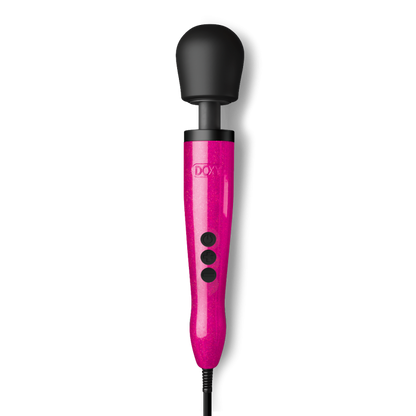 DOXY DIE CAST Massager Hot Pink Intimate Wand -Breast Cancer Awareness Edition