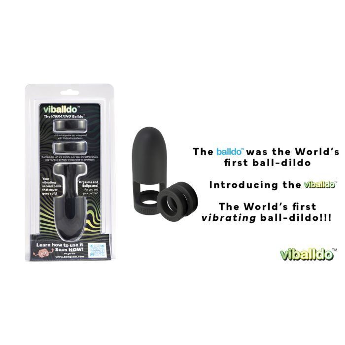 Balldo Viballdo Vibrating Ball Dildo