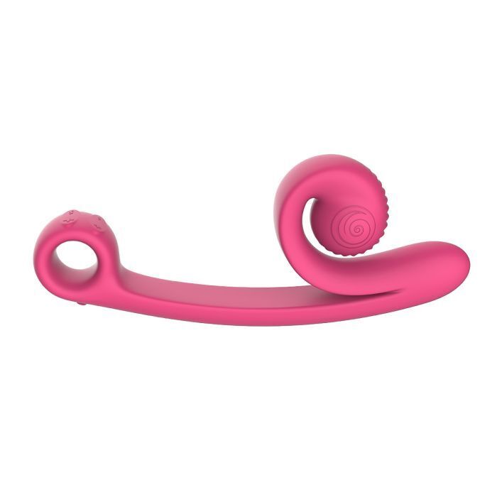 Snail Vibe Pink Vibrating Dildo