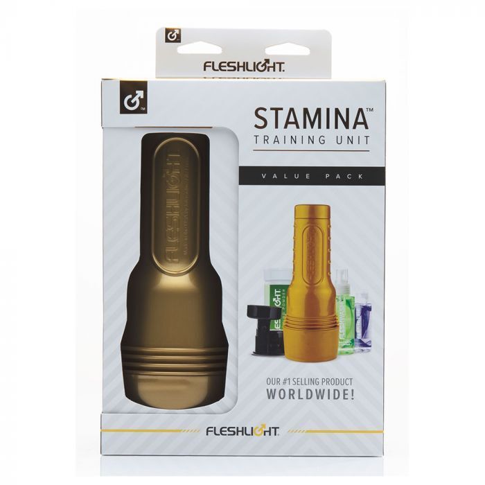 Fleshlight Stamina Value Pack | Masturbator Lube Cleaning Renewing Powder