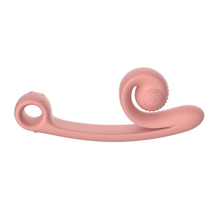 Snail Vibe Peach Vibrating Dildo