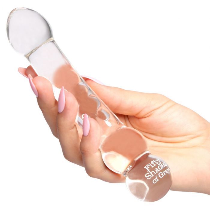 Fifty Shades of Grey Glass Double Dildo