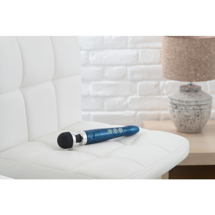 Doxy Die Cast 3 Rechargeable Wand Massager - Blue Flame