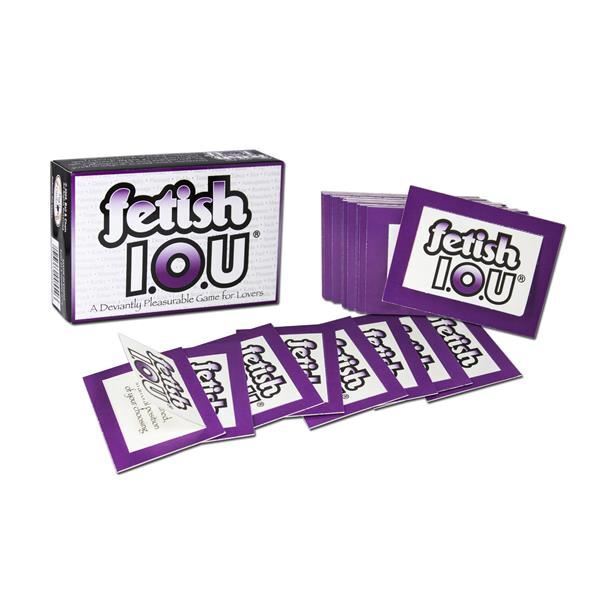 IOU Fetish Couples Card Sex Game - The Game Of Hidden Pelasure