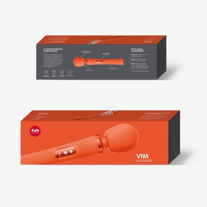 Fun Factory Vim - Sunrise Orange - Vibrating Wand