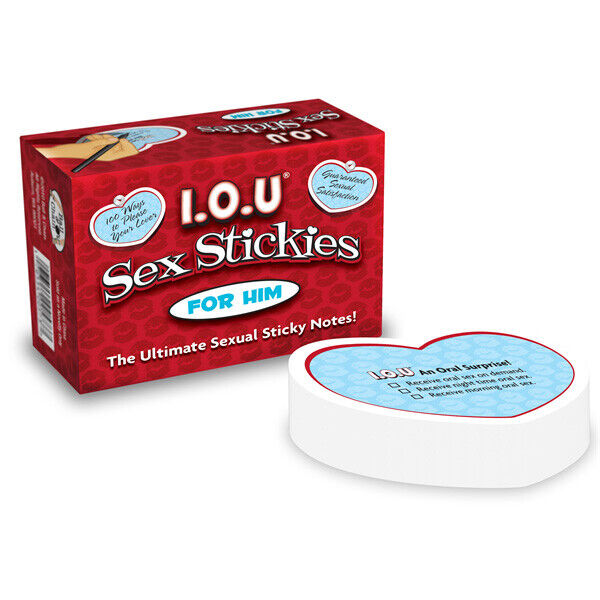 IOU Sex Stickies Game For Him - Adult Post It Notes Game