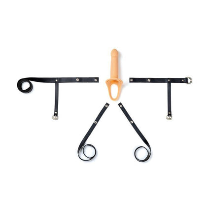 Virgite Strap On - Hollow Harness With Vibrating Penis H4 Size L - Sex Toy